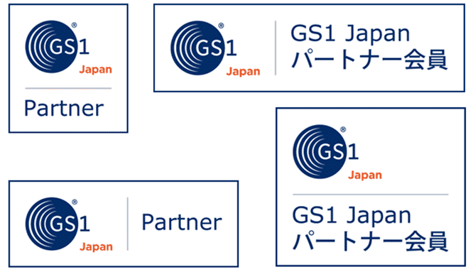 GS1 Japanロゴマーク（4種類）